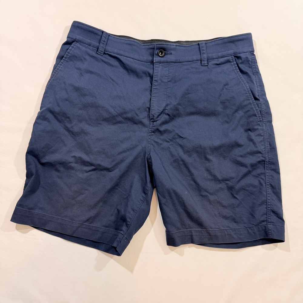 Nike Dri-FIT Chino Shorts Men 34 Navy Blue DA4142-451 Golf Active Stretch